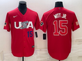 Bobby Witt Jr. Team USA Baseball Jersey Nike red product image 1