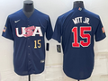 Bobby Witt Jr. Team USA Baseball Jersey Nike blue product image 1
