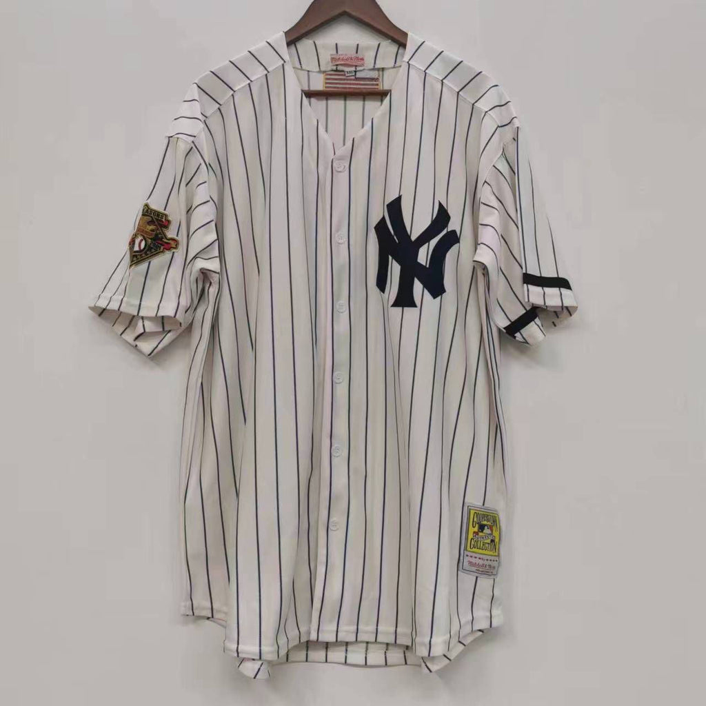 Derek Jeter New York Yankees Jersey white no name Mitchell product image 2