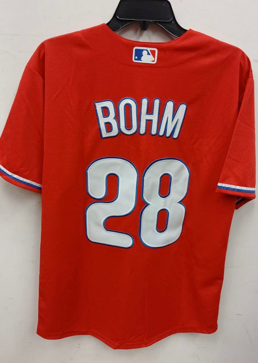 Alec Bohm Philadelphia Phillies Official MLB Nike Jersey RED product image 1