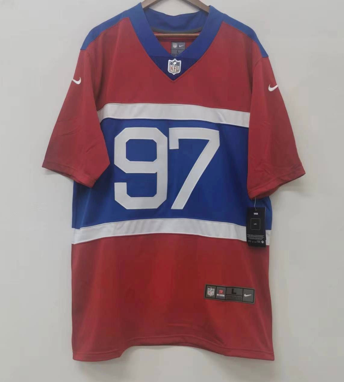 Dexter Lawrence II New York Giants official NFL century red product image 2