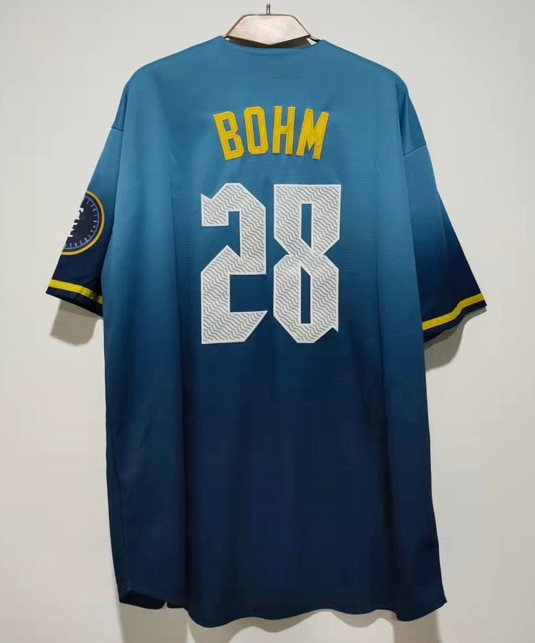 Alec Bohm Philadelphia Phillies Blue City Connect Jersey product image 1