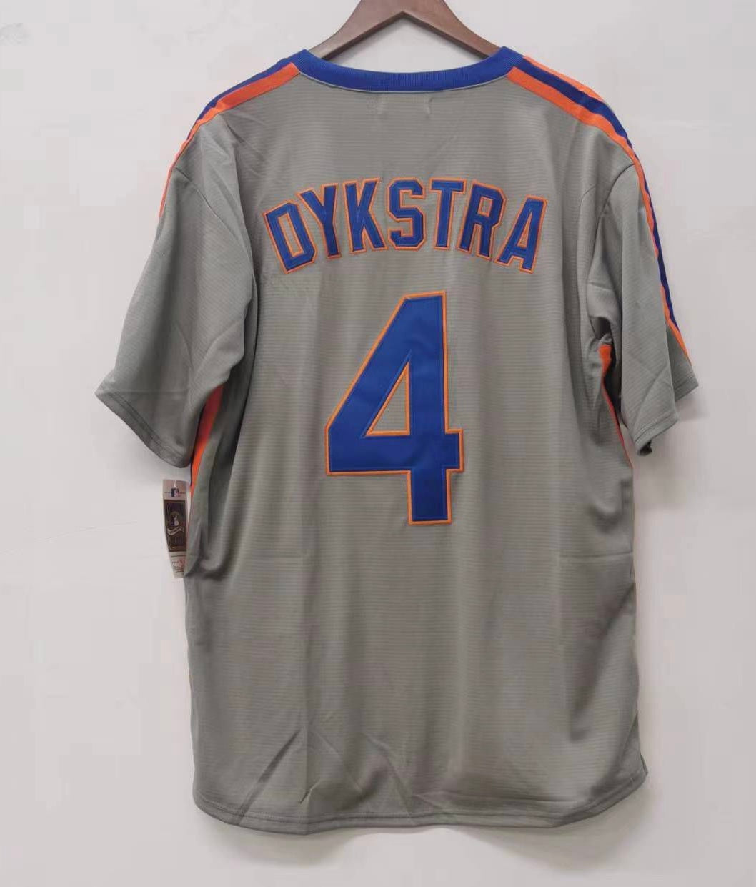 Len Lenny Dykstra New York Mets Jersey Mitchell & Ness gray product image 3