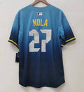 Aaron Nola Philadelphia Phillies Blue City Connect MLB product image 1