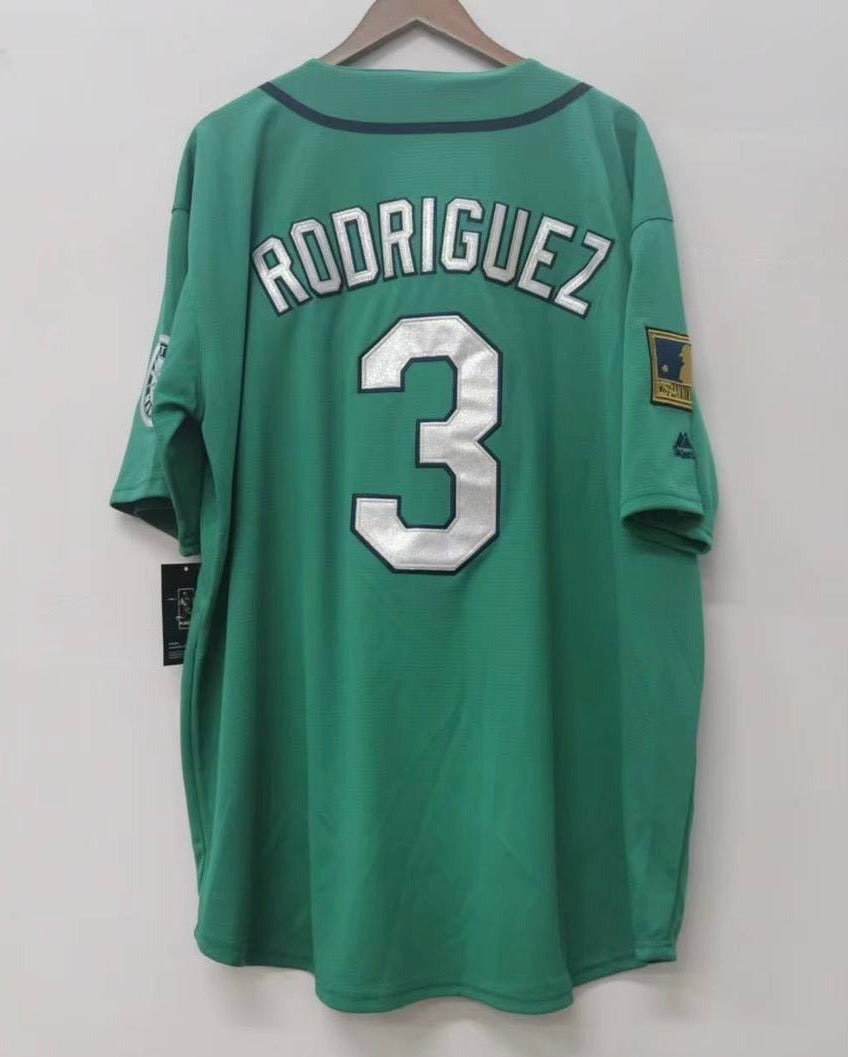 Alex Rodriguez Seattle Mariners Official MLB Jersey Majestic product image 1