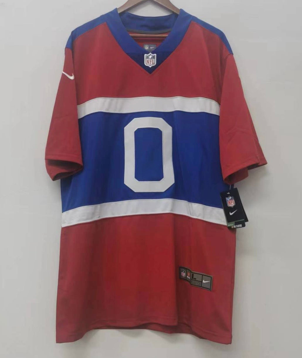 Brian Burns New York Giants official NFL century red Nike product image 2