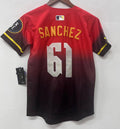 Christopher Sanchez YOUTH KIDS Philadelphia Phillies RED product image 1