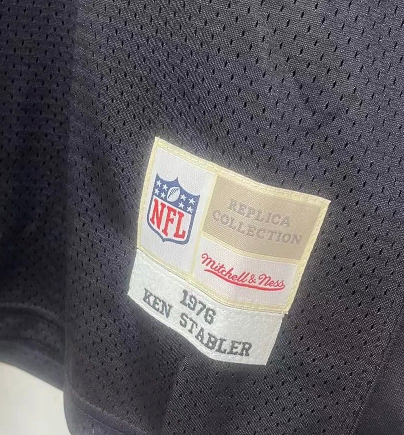 Ken Stabler Oakland Raiders NFL Mitchell & Ness Jersey black product image 5