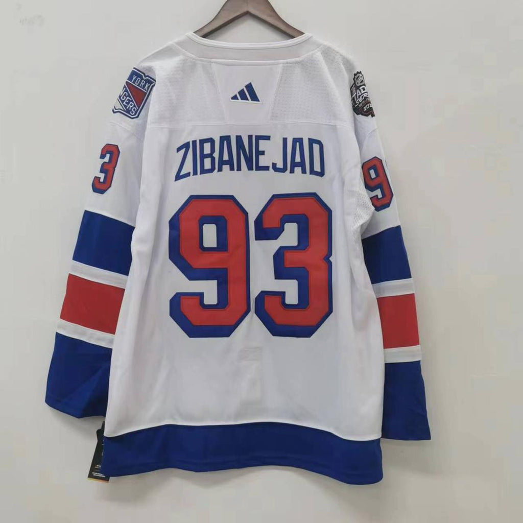 Mika Zibanejad New York Rangers 2024 Adidas Winter Classic product image 1