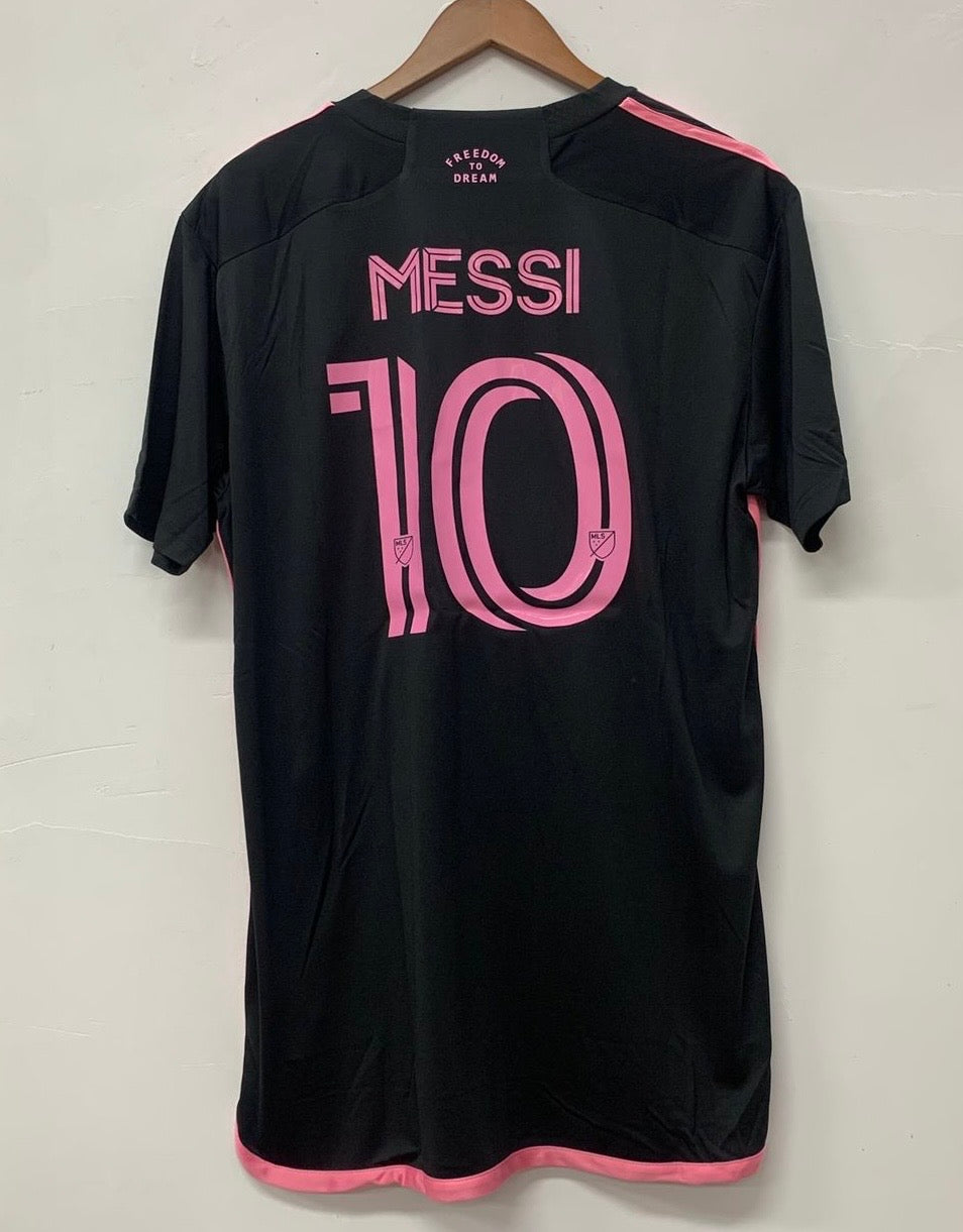 Lionel Messi Adidas Inter Miami home 2024 black Jersey adult product image 1